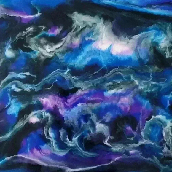 "Expansion" Resin Wall Art - Picture 1 of 5